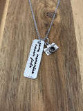 Photography necklace camera jewelry photographer gift some memories never fade