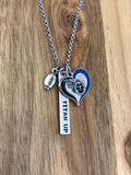 Tennessee Titans Titan Up Handstamped Necklace
