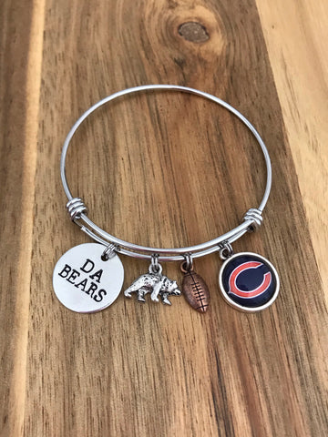 Chicago Bears bracelet da bears bear down jewelry