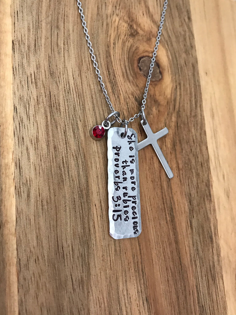 Fun Collections Philippians 4:13 Jewelry Cross Necklace STRENGTH India |  Ubuy