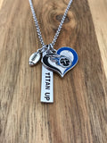 Tennessee Titans Titan Up Handstamped Necklace
